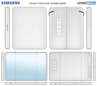 Samsung multi-foldable patent