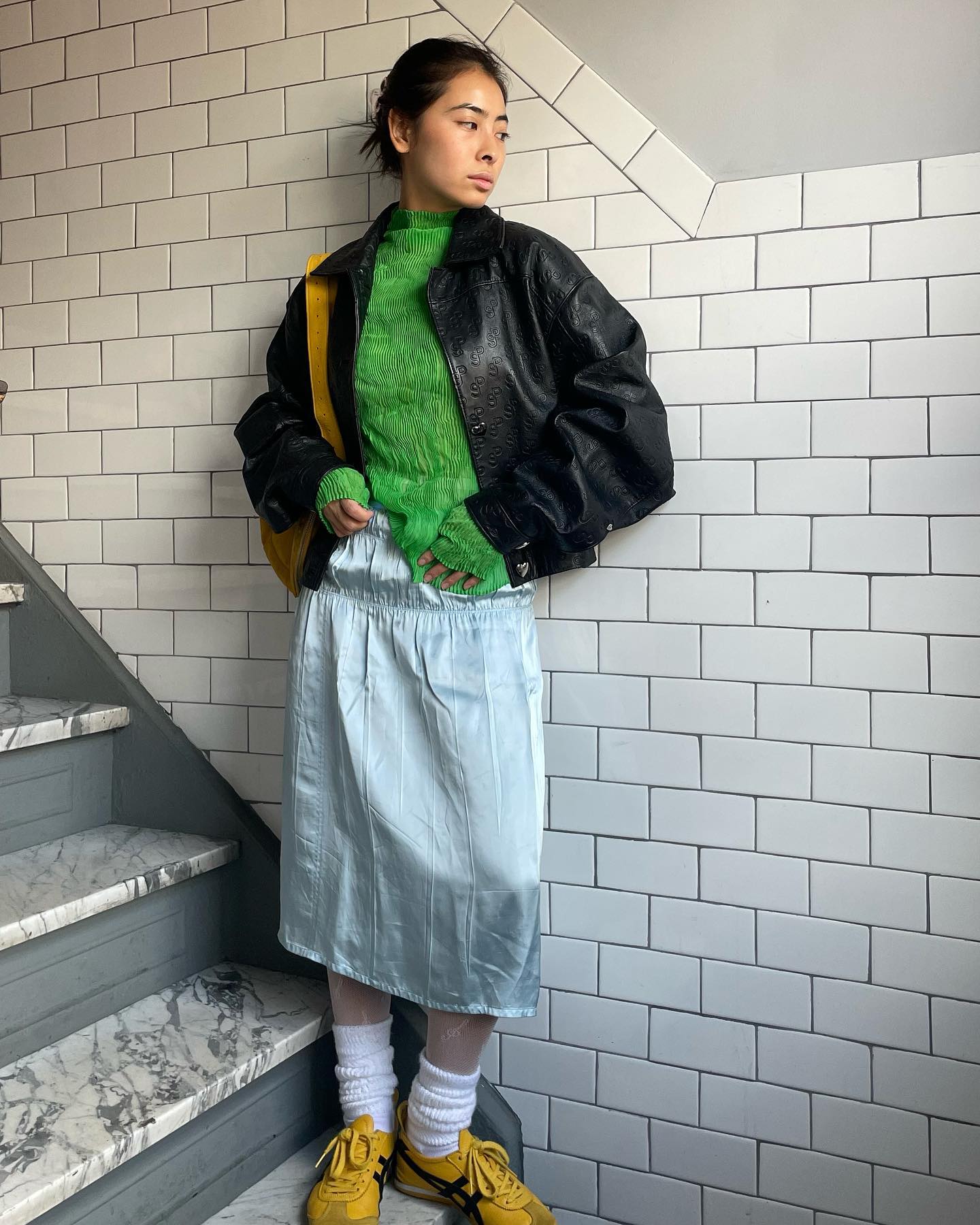 @himichellei in one of the 2026 sneaker trends.