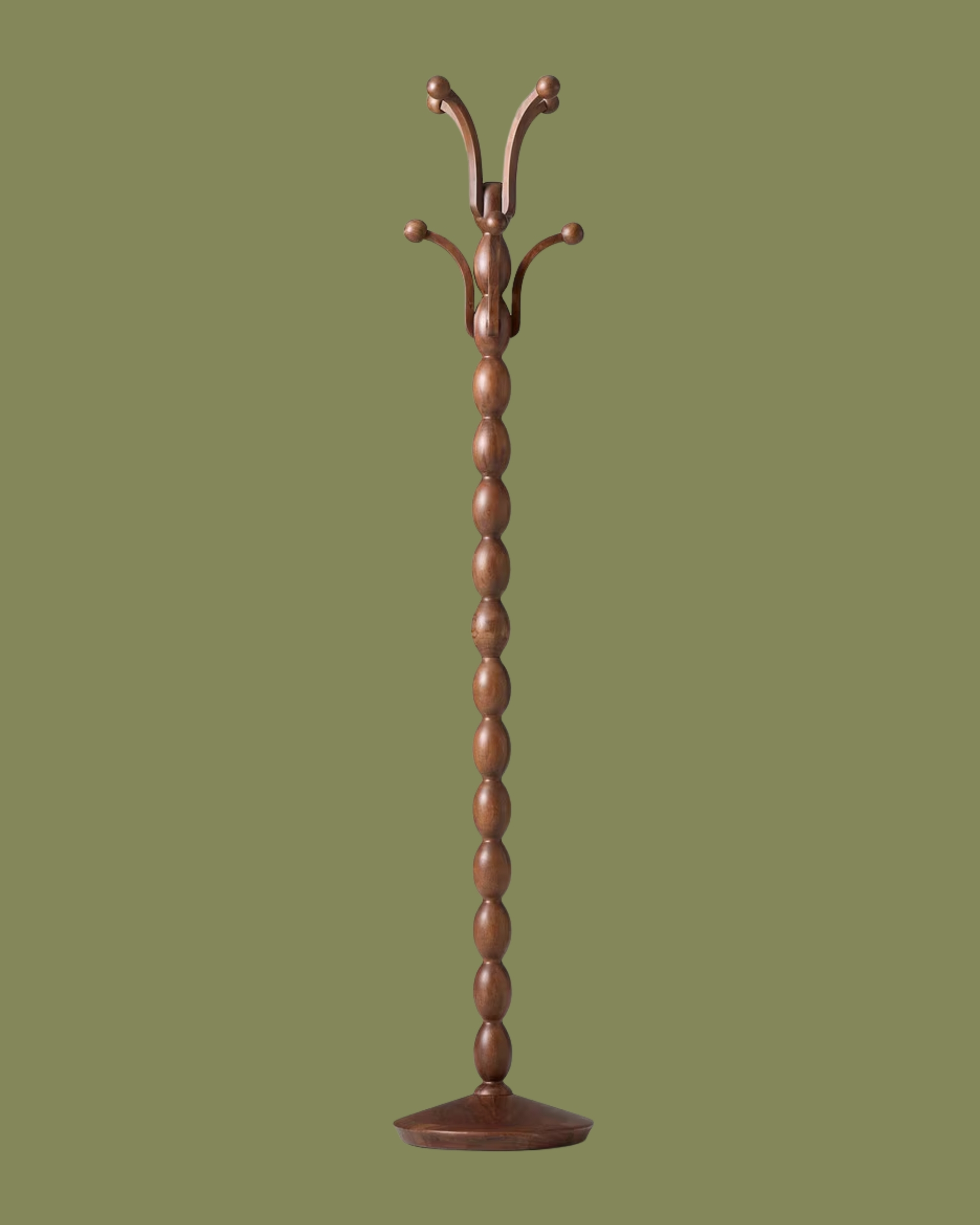 Pierce & Ward Wood Coat Rack