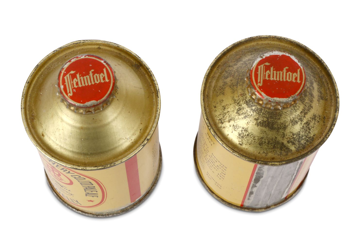 Two of the UK's oldest canned beers are up for auction