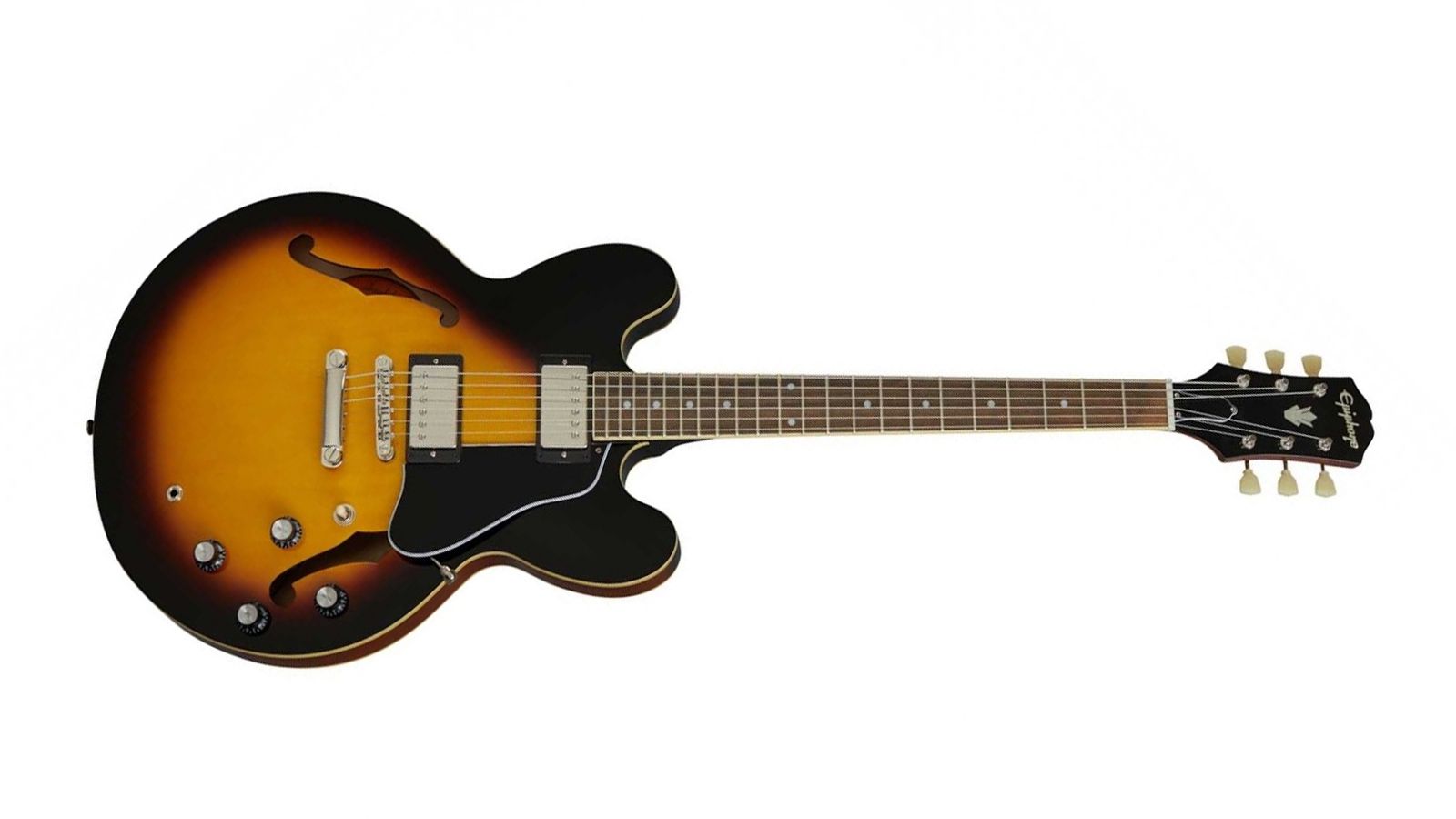 ギター Epiphone ES-335 Limited Edition Dot BP Open Box Epiphone Limited Edition Dot Black Royale Electric