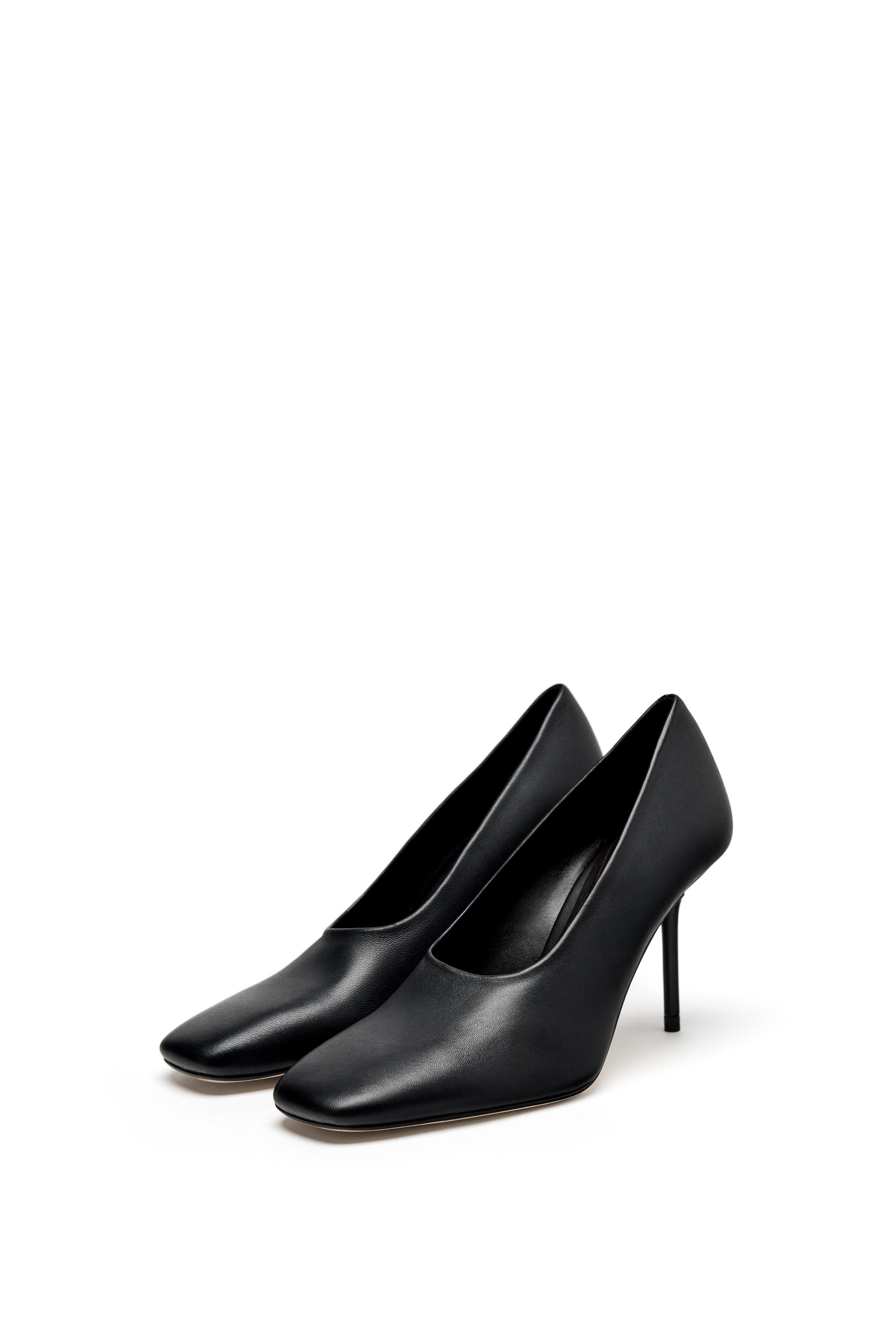 Limited Edition Leather High Heel Shoes