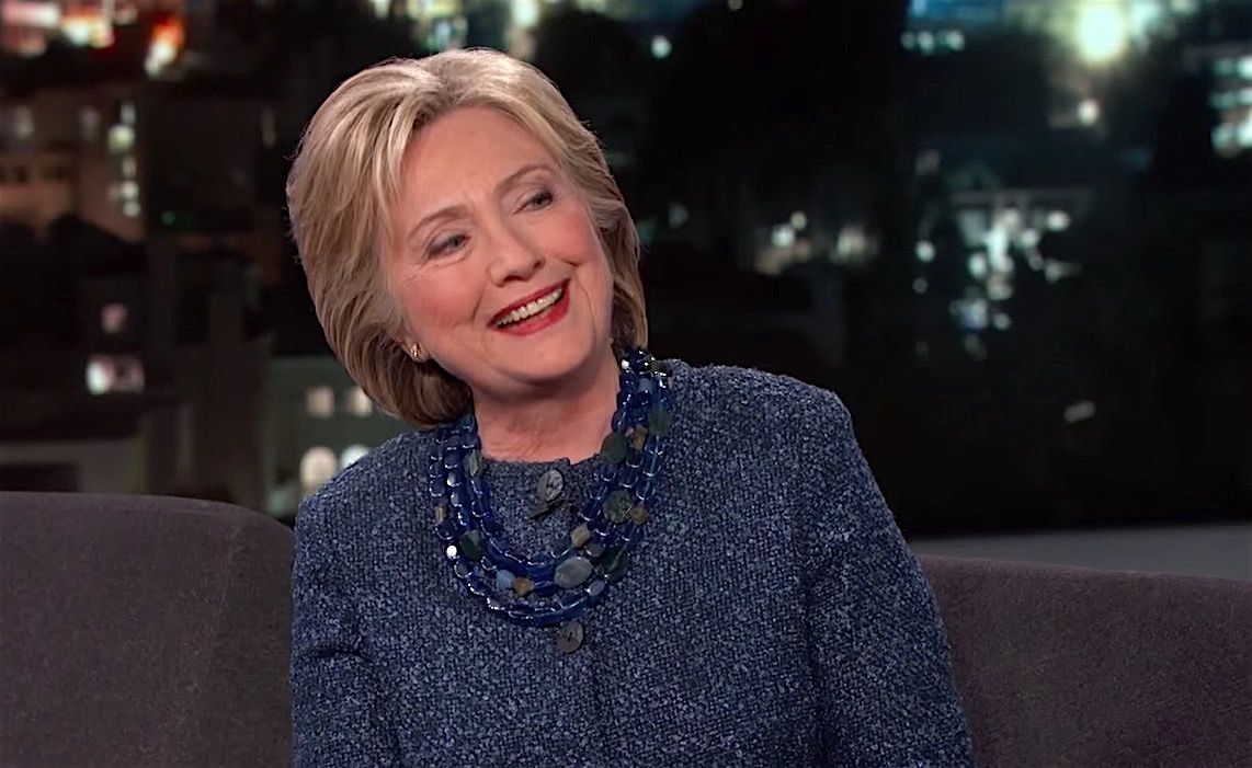 Hillary Clinton says Republicans have nice things to say about her when she&amp;#039;s not running for office.