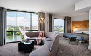 Guestroom at The Line Hotel, Austin, USA