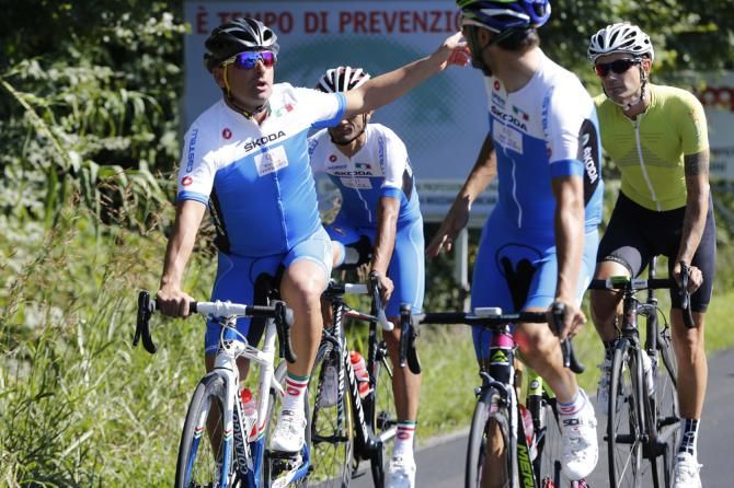 Two-time world champion Paolo Bettini calls the shots