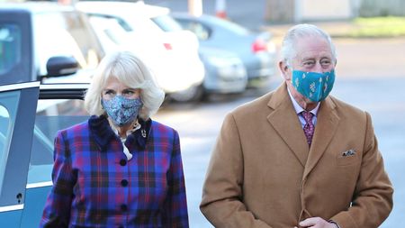 Prince Charles and Duchess Camilla get their first Covid-19 vaccine, The Prince Of Wales And The Duchess Of Cornwall Visit The Gloucestershire Vaccination Centre At Gloucestershire Royal Hospital