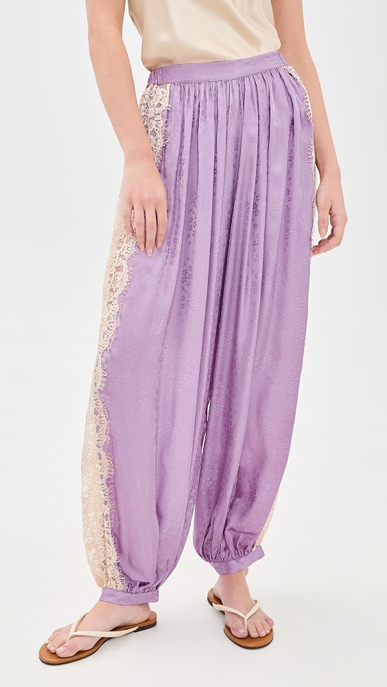 Ethel Balloon Pants - Lilac