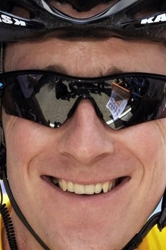 Bradley Wiggins (Team Sky) was all smiles after winning the Dauphine