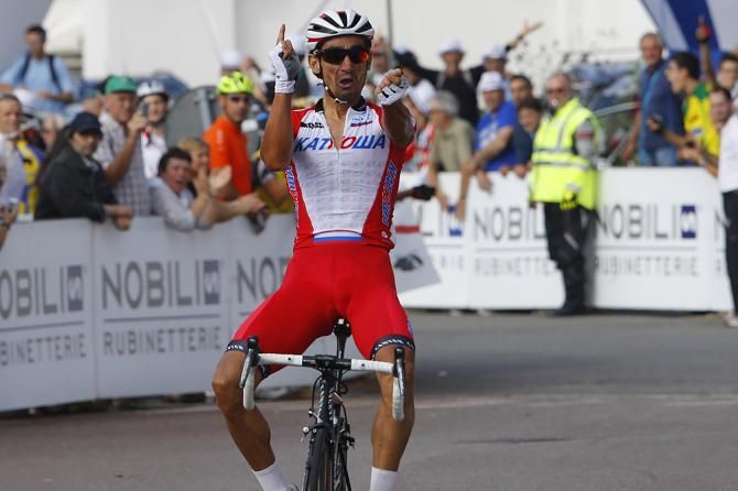 Giampaolo Caruso (Katusha) wins Milano-Torino