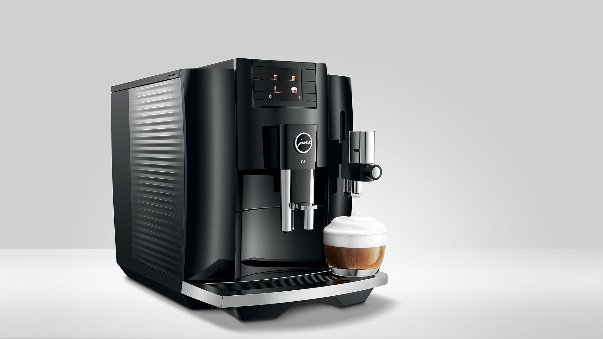 Jura E8 review perfect coffee, every time from a chic bean to cup