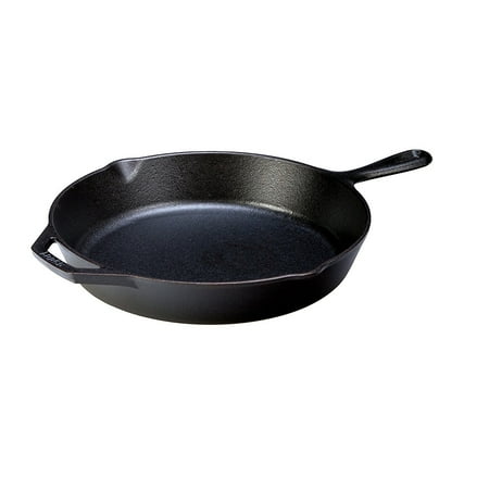 Lodge Cast Iron 12" Seasoned Skillet, Black