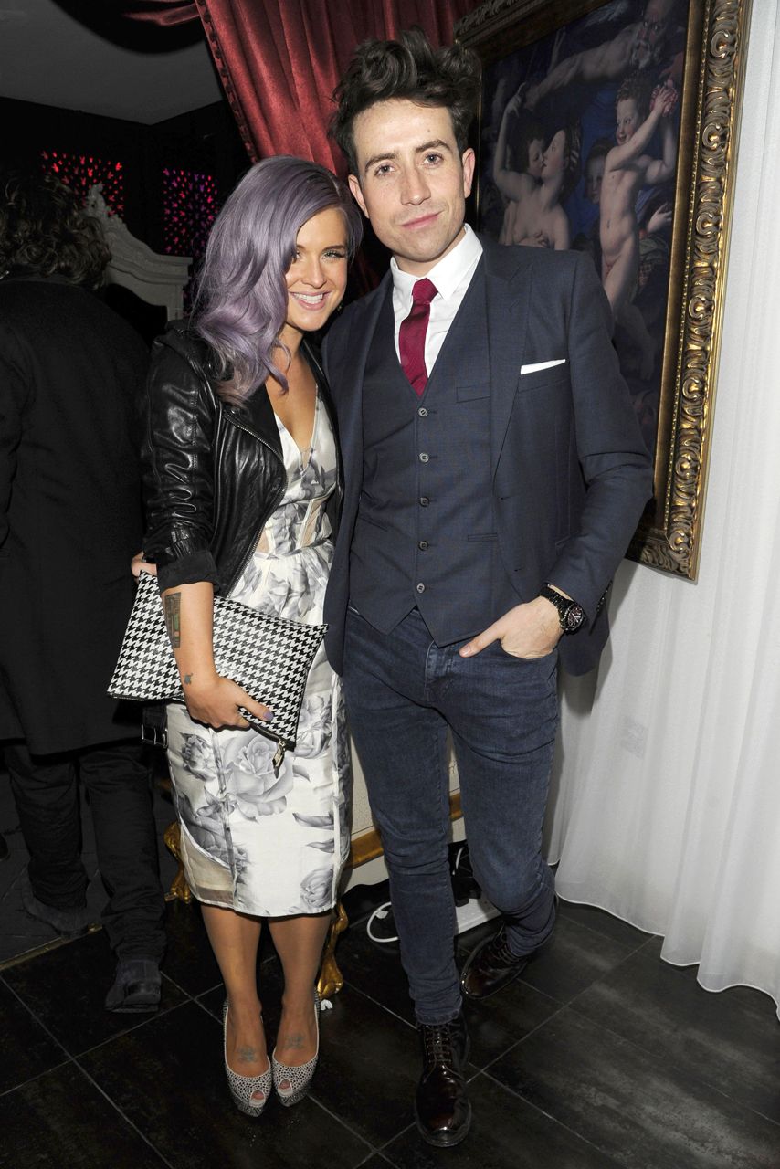 Kelly Osbourne and Nick Grimshaw 