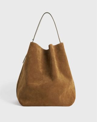 Toteme , Belted Suede Tote