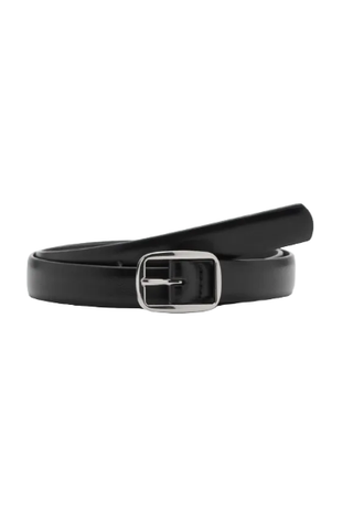 MANGO, Square Buckle Belt 