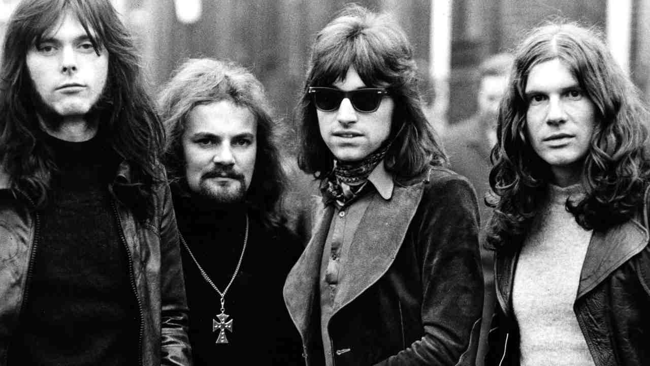 Argent posing for a photograph in the early 1970s