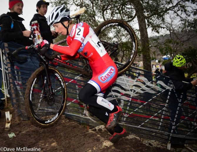 Rachel Lloyd (California Giant Berry) was aware that Kaitie Antonneau was not far behind