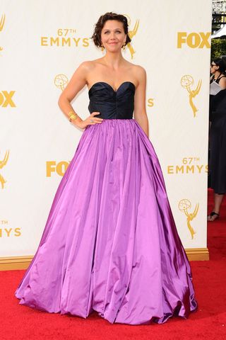 Maggie Gyllenhaal Wearing Oscar de la Renta