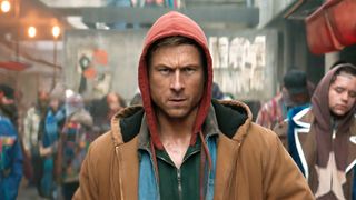 Glen Powell in The Running Man (2025)