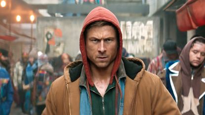 Glen Powell in The Running Man (2025)