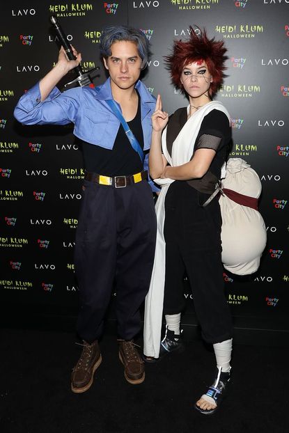 Dylan Sprouse and Barbara Palvin as Anime Characters