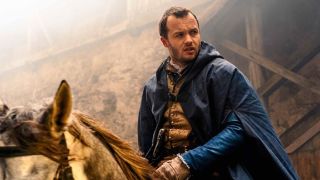 The eponymous Tudor-era detective (played by Arthur Hughes) on horseback in new series "Shardlake"