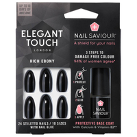 Elegant Touch Nail Saviour in Rich Ebony, £9.95 | Lookfantastic