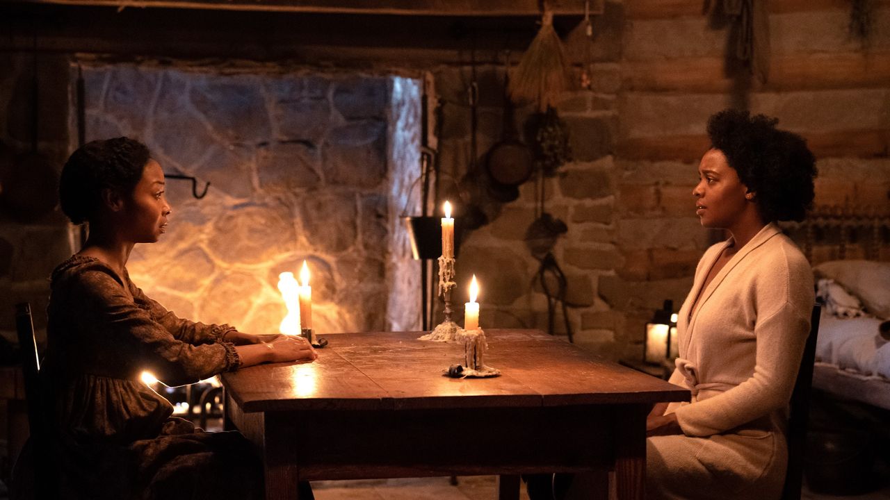 Sheria Irving and Mallori Johnson in Kindred