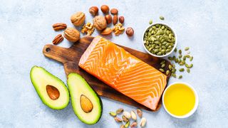 Some of the best foods to eat on the alkaline diet, including salmon