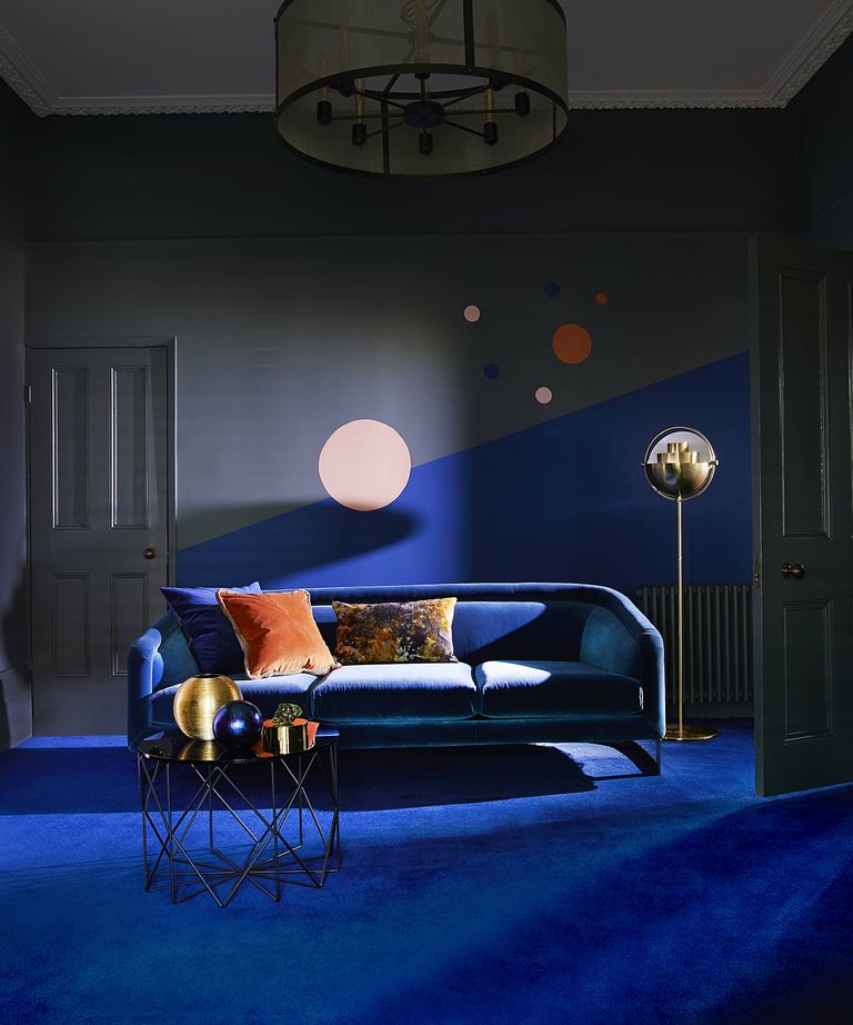 14 living room feature wall ideas to add color and texture | Real Homes