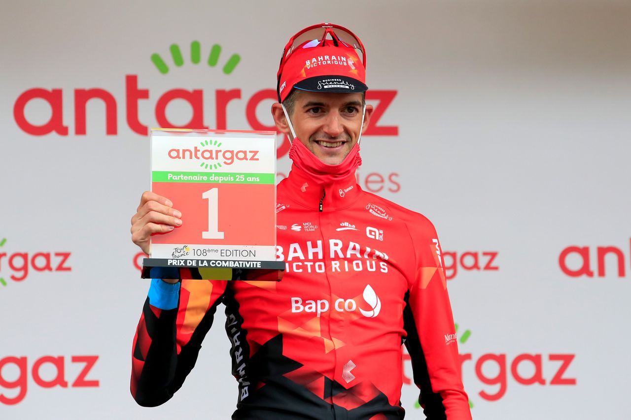 Tour de France 2021 108th Edition 8th stage Oyonnax Le GrandBornand 1508 km 03072021 Wouter Poels NED Bahrain Victorious photo Luca BettiniBettiniPhoto2021