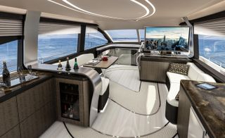 Lexus LY 650 yacht cabin