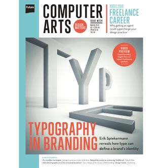 Graphic design events: computer arts cover