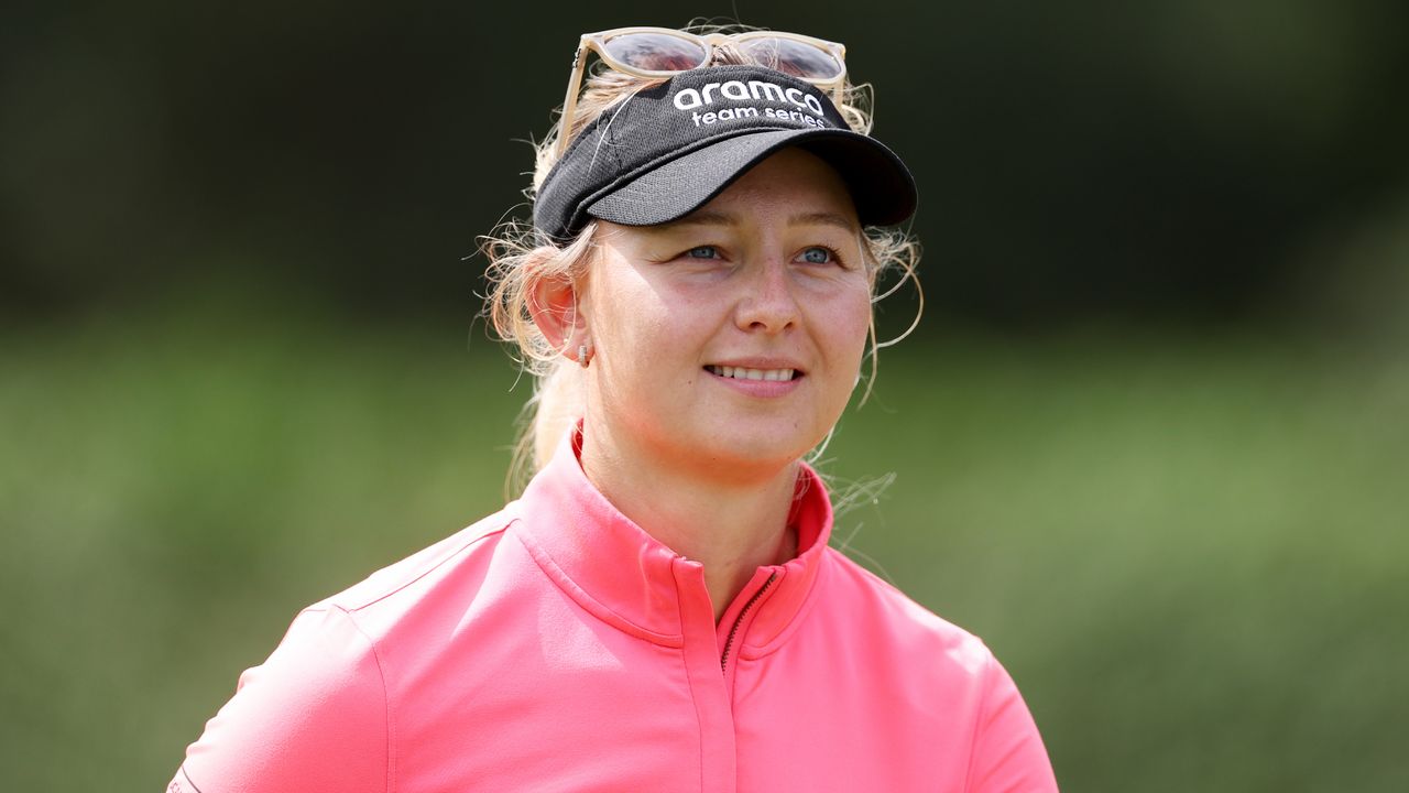 Emily Kristine Pedersen at the AIG Women&#039;s Open