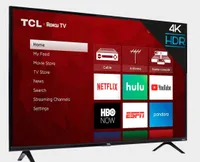 TCL 50" 4K TV | $259.99 (Save $20)