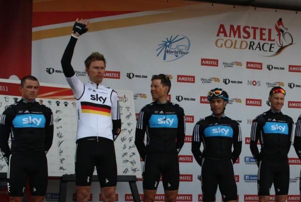 The Team Sky squad