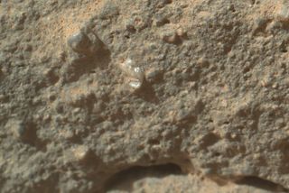 Mars "flower" photo by Curiosity rover