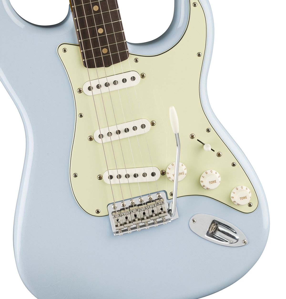 Fender Limited Edition Vintera II Road Worn 60s Stratocaster in Sonic Blue