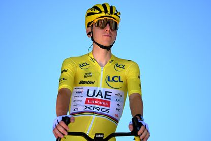 Tadej Pogačar at the 2026 tour de france