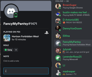 Connect Discord to PS5