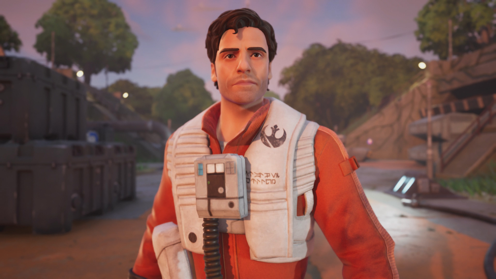 Poe Dameron, one of the Fortnite Characters in Chapter 6 Season 3