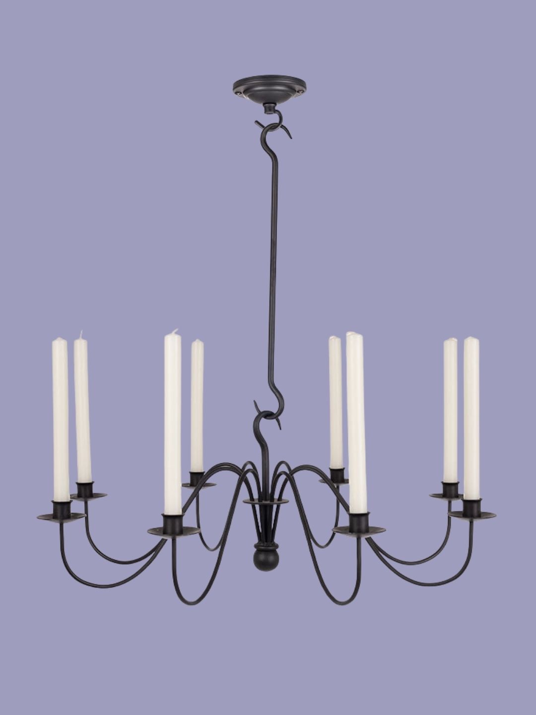 Jim Lawrence, Wickham Candle Chandelier in Beeswax