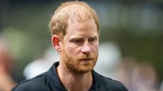 Prince Harry during the Invictus "1 Year To Go" event at National Exhibition Centre on July 10, 2026
