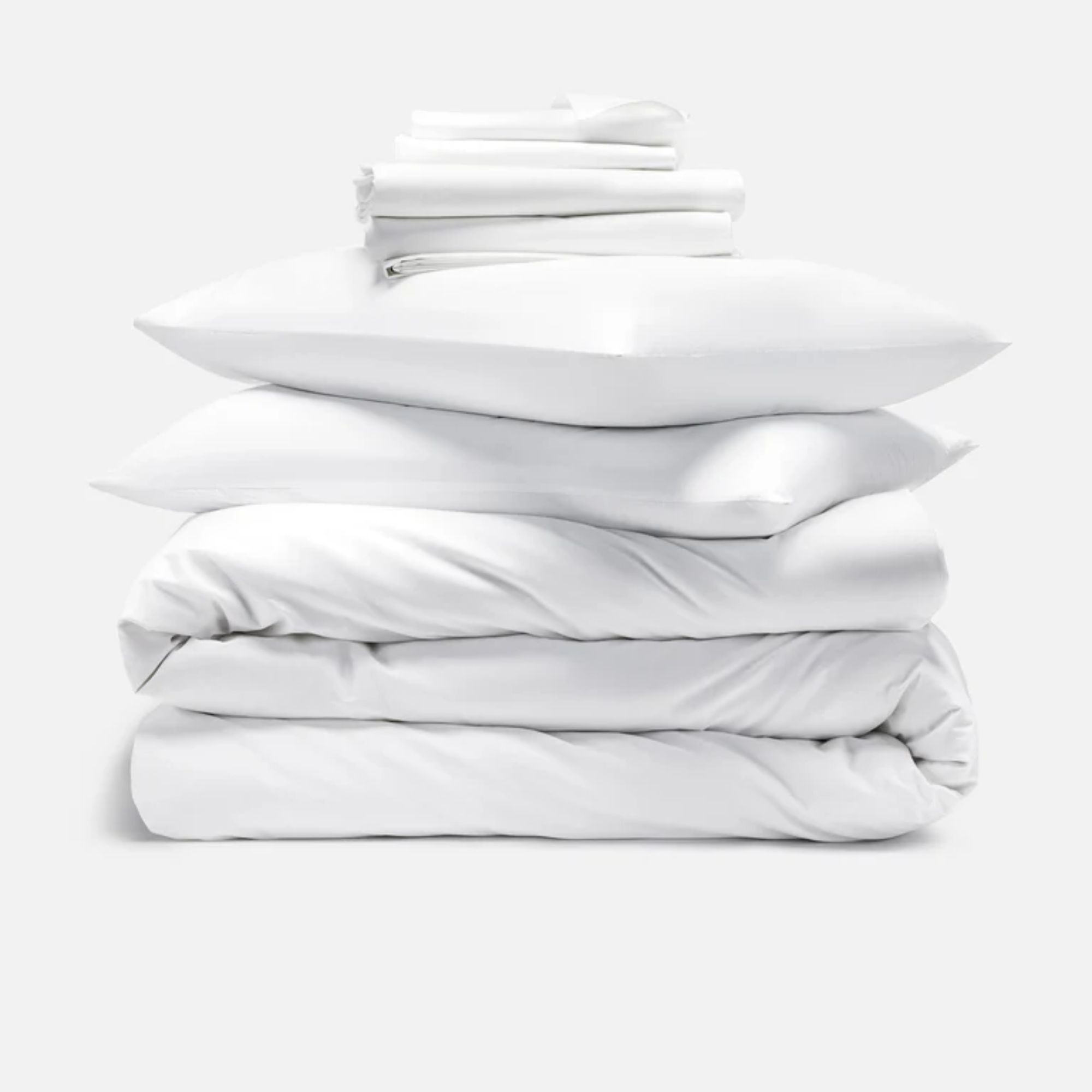 White classic Percale Hardcore Sheet Bundle
