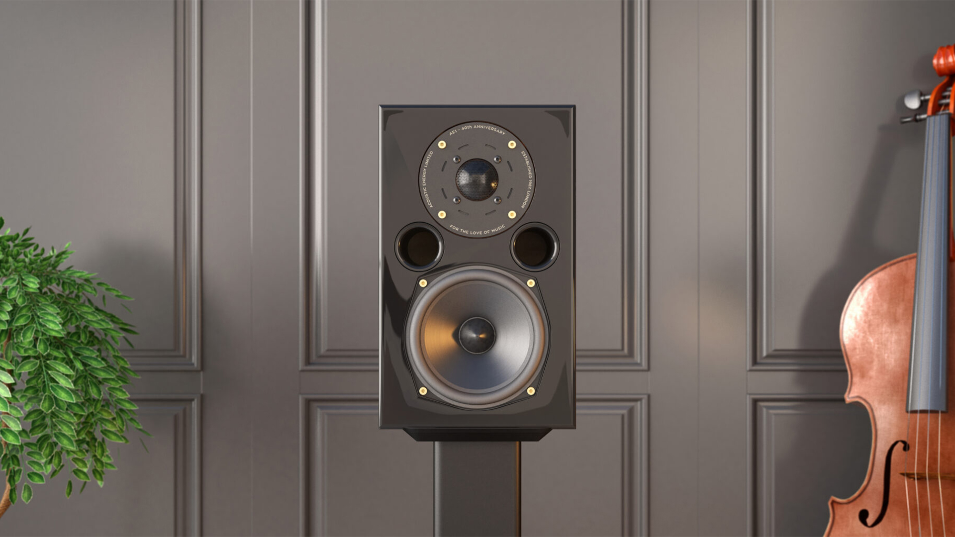 Acoustic Energy AE1 40th Anniversary standmount speakers