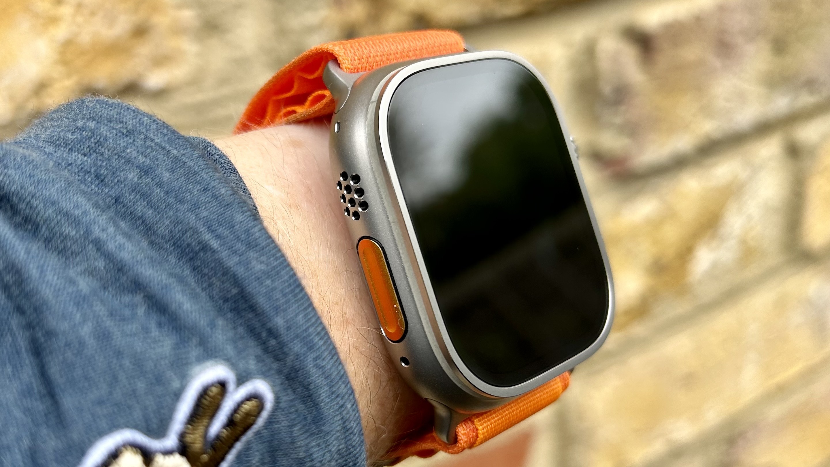 Picture of an Apple Watch Ultra frame