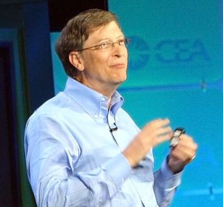 Bill Gates unveiled Windows Home Server at his pre-show keynote at the Venetian Hotel.