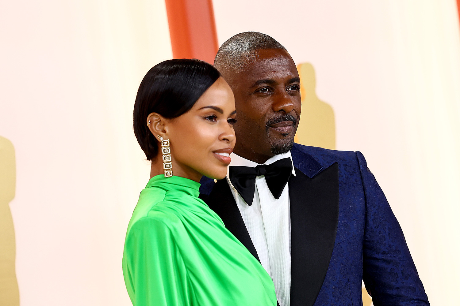 Sabrina Elba and Idris Elba on the 95th Academy Awards Oscars 2023 red carpet