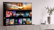 The Sony Pictures Core app on a Sony TV 