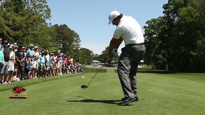 Phil Mickelson for How Many Golfers Are Left-Handed GettyImages-954738402