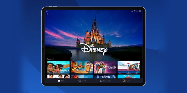 The Disney Plus app